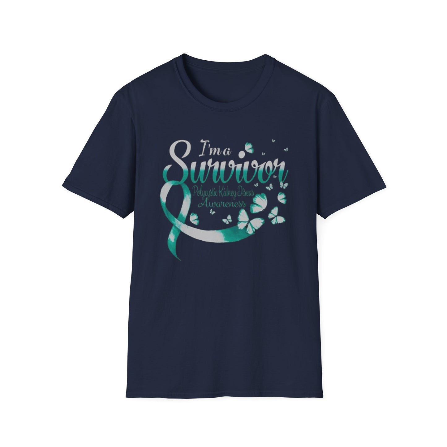 I’m a survivor PKD Awareness - Unisex Softstyle T-Shirt