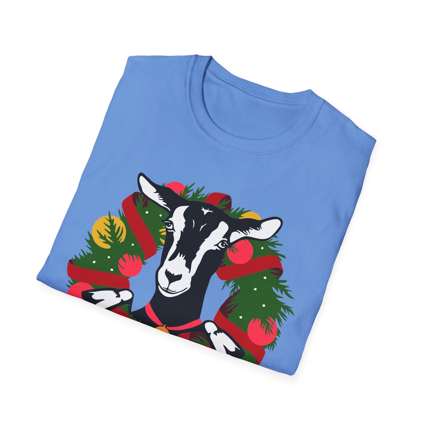 Goat Wreath - Unisex Softstyle T-Shirt