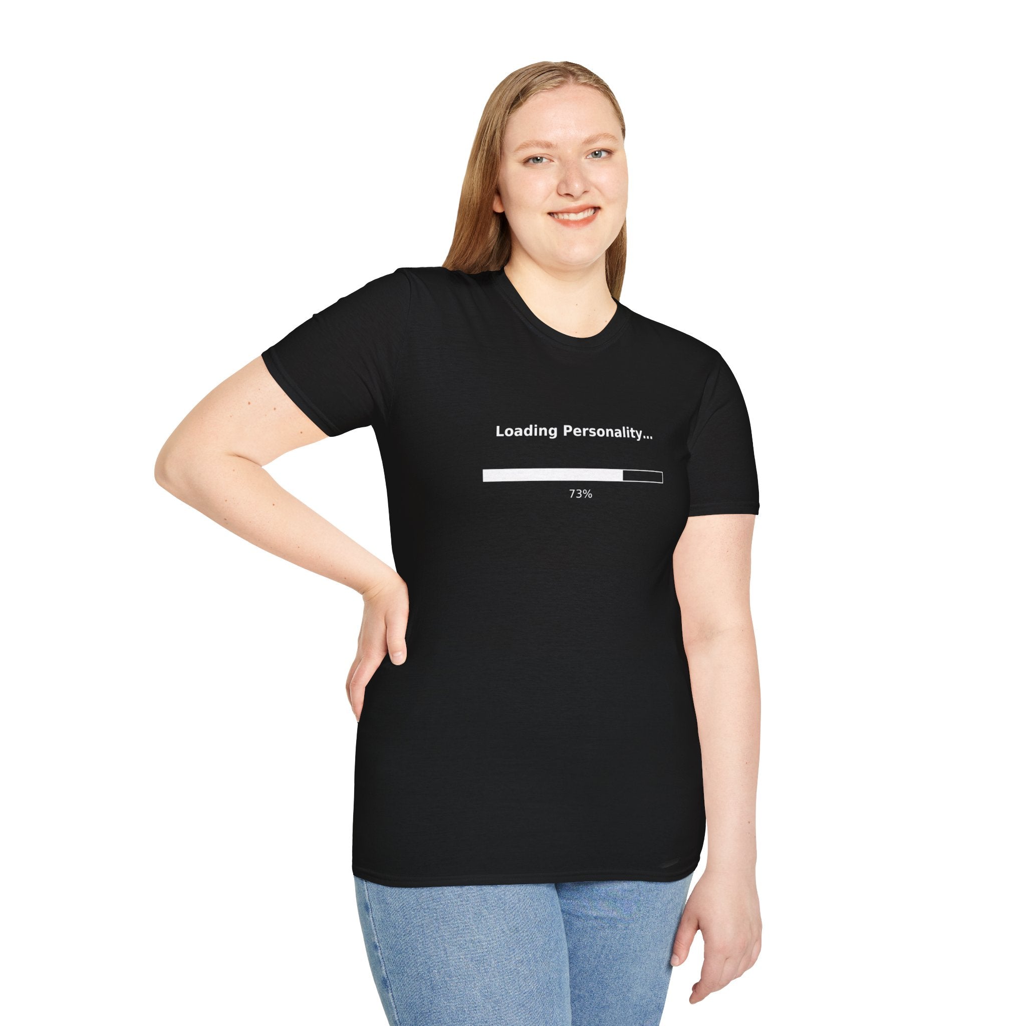 Loading Personality T-Shirt — Funny Introvert/Quirky Humor Tee
