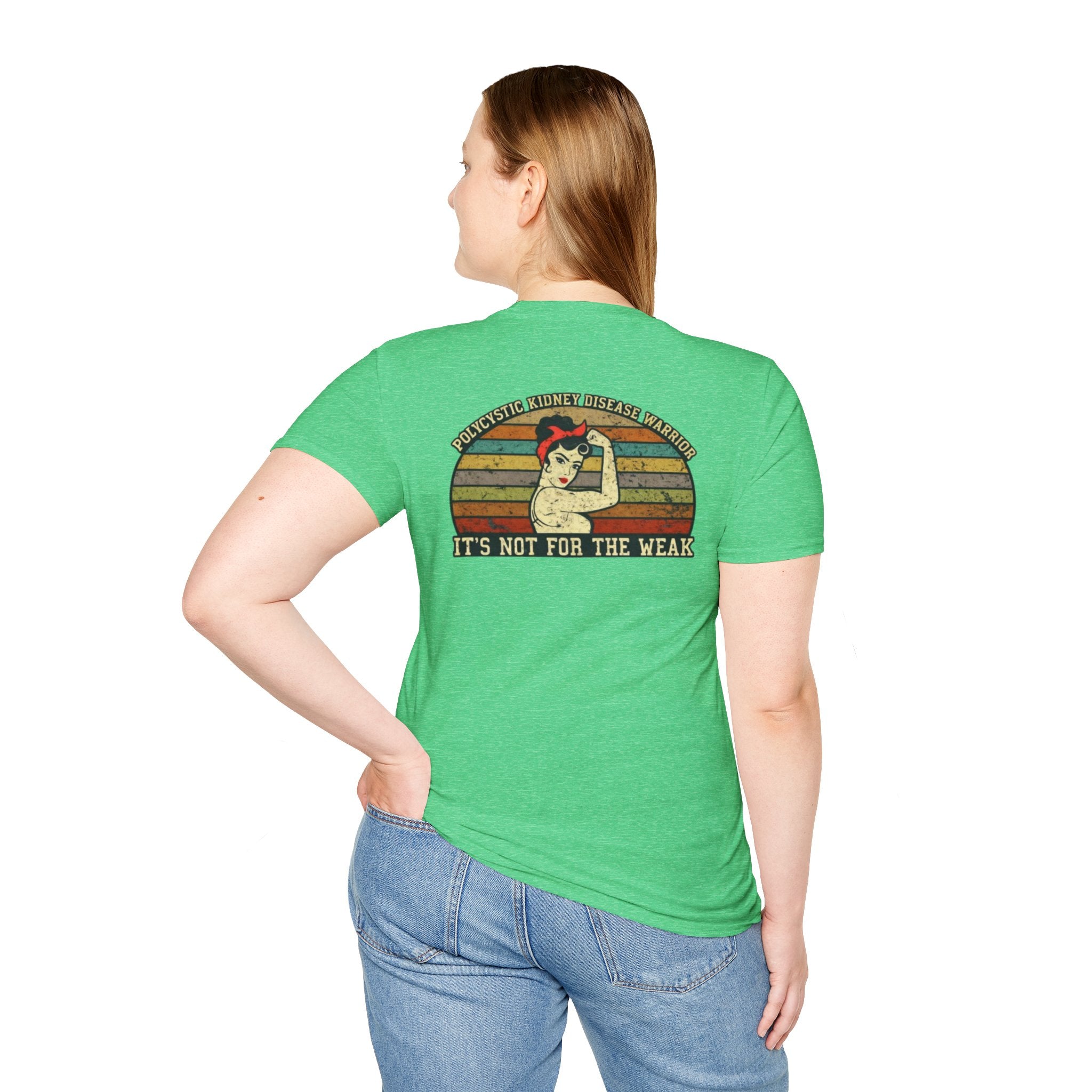 PKD Warrior Rosie the Riveter T-Shirt