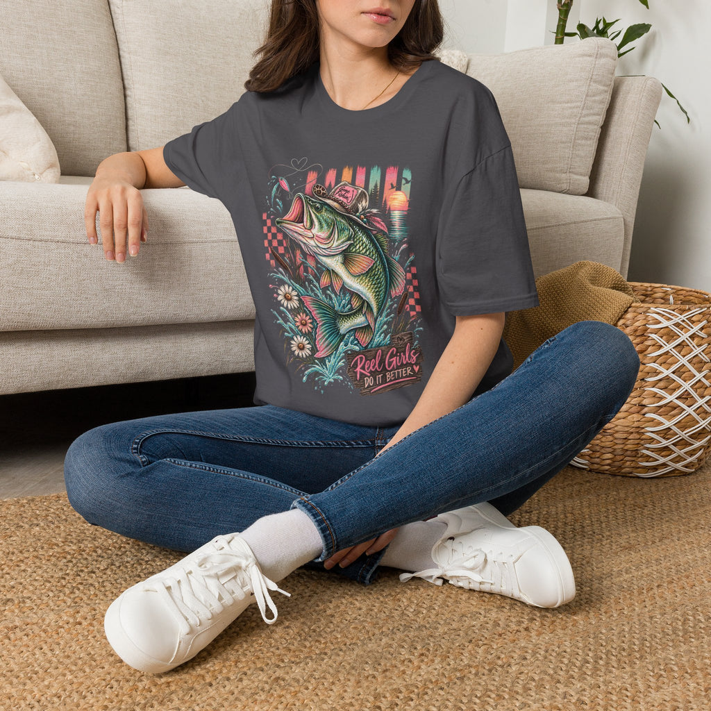 Reel Girls Do It Better Fishing Tee 🎣🩷