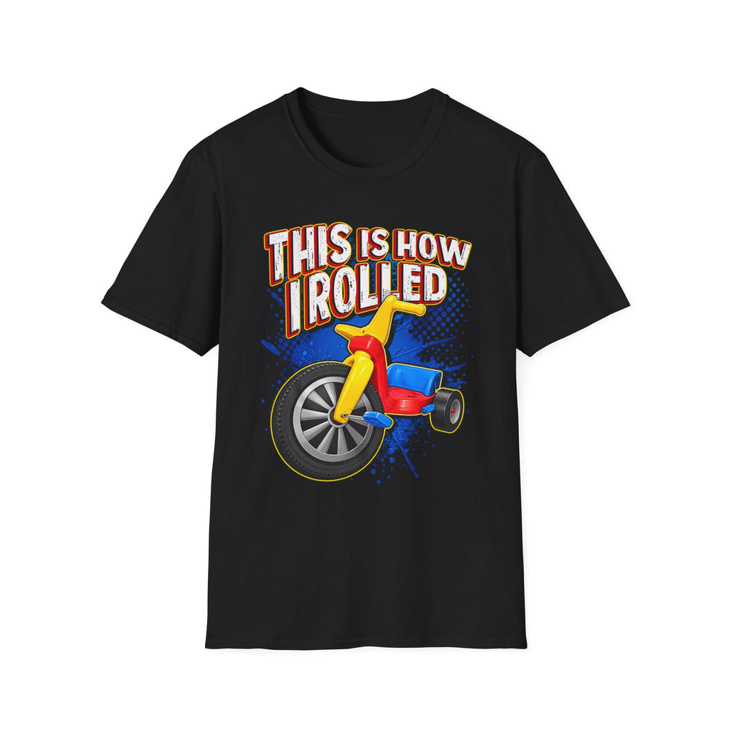 This Is How I Rolled – Retro Big Wheel Graphic Tee