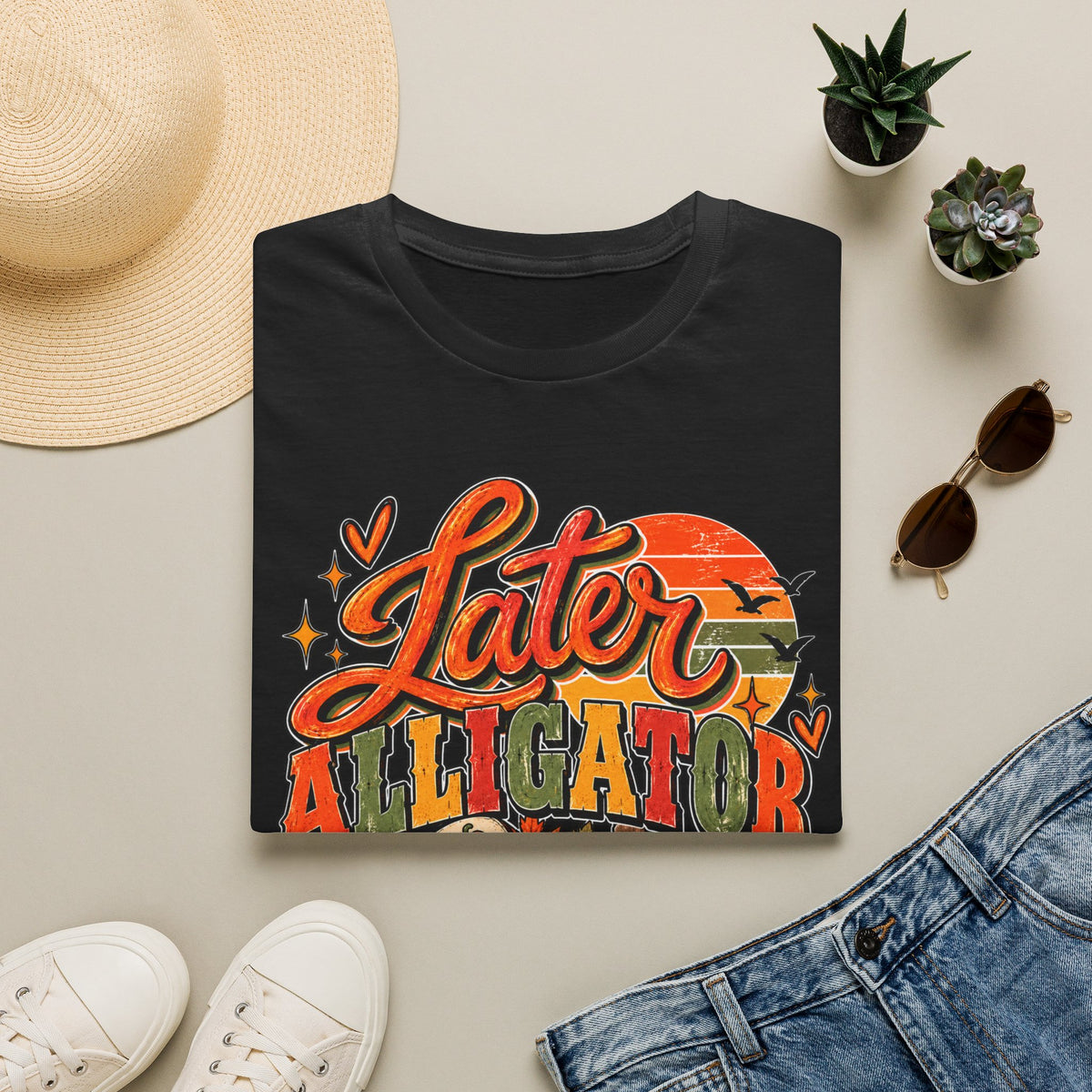 Later Alligator Fall Graphic Tee