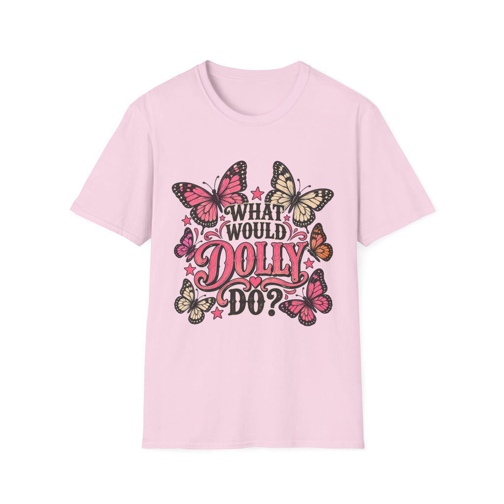 What Would Dolly Do? Butterfly Graphic Tee