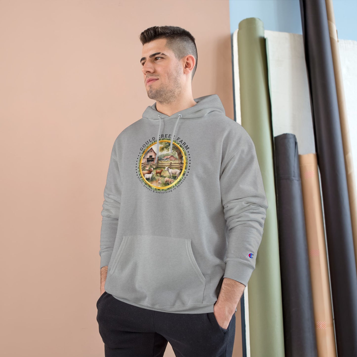 Gold Creek Farm Champion Hoodie - Cozy Outdoor Style