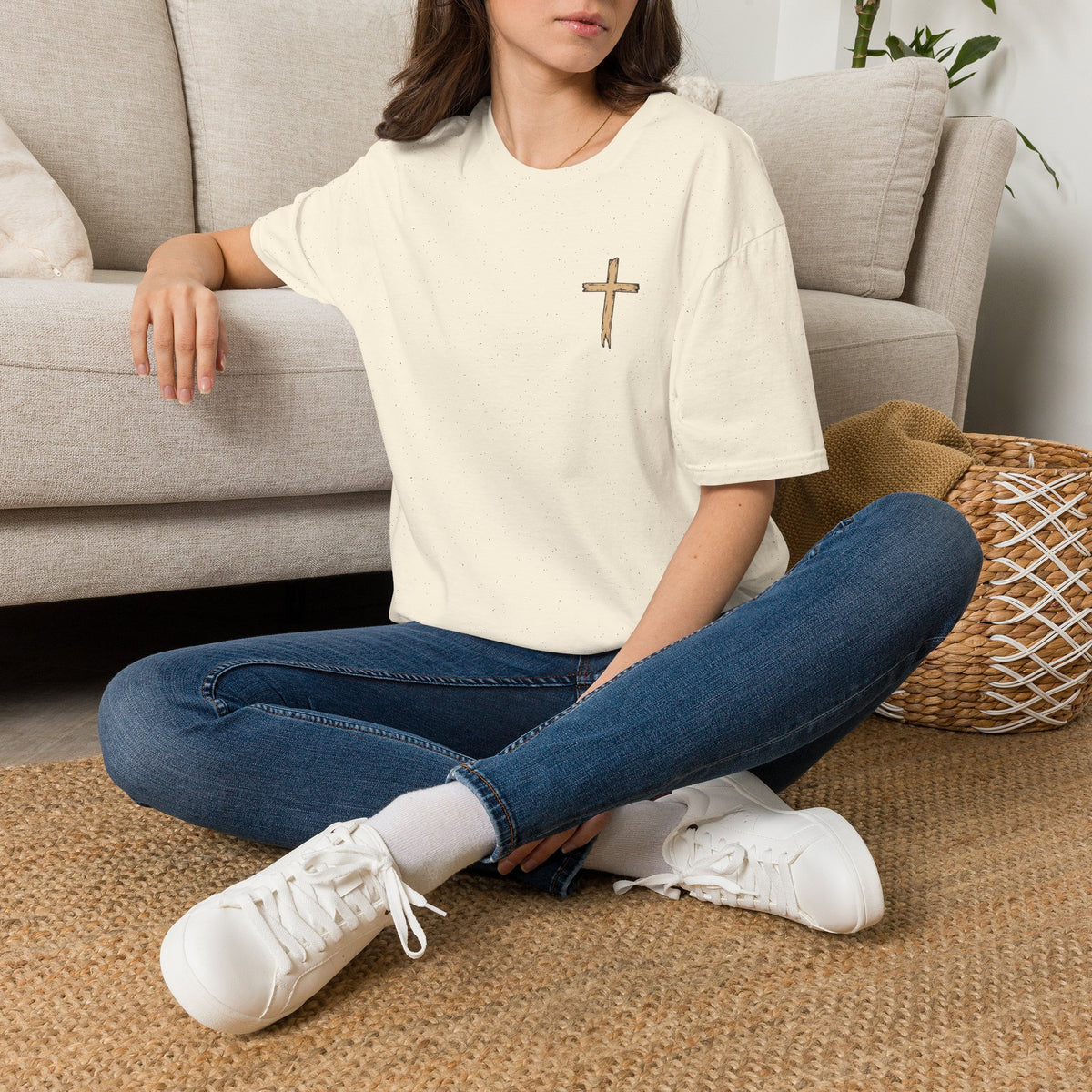 Built on Faith, Driven by Grace – Western Motorcycle Christian Graphic Tee
