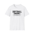 Softball Mom T-Shirt – Proud Softball Mom Tee (Coach, Team Mom Gift)
