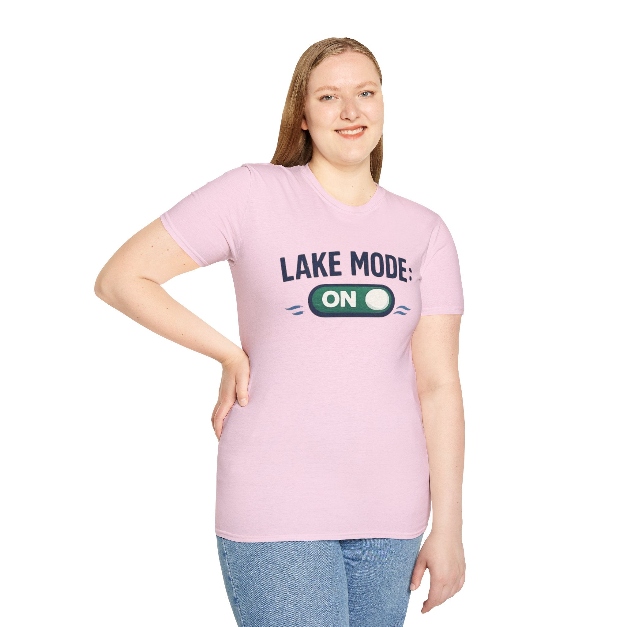 Lake Mode On T-Shirt — Funny Lake Life Vacation Tee