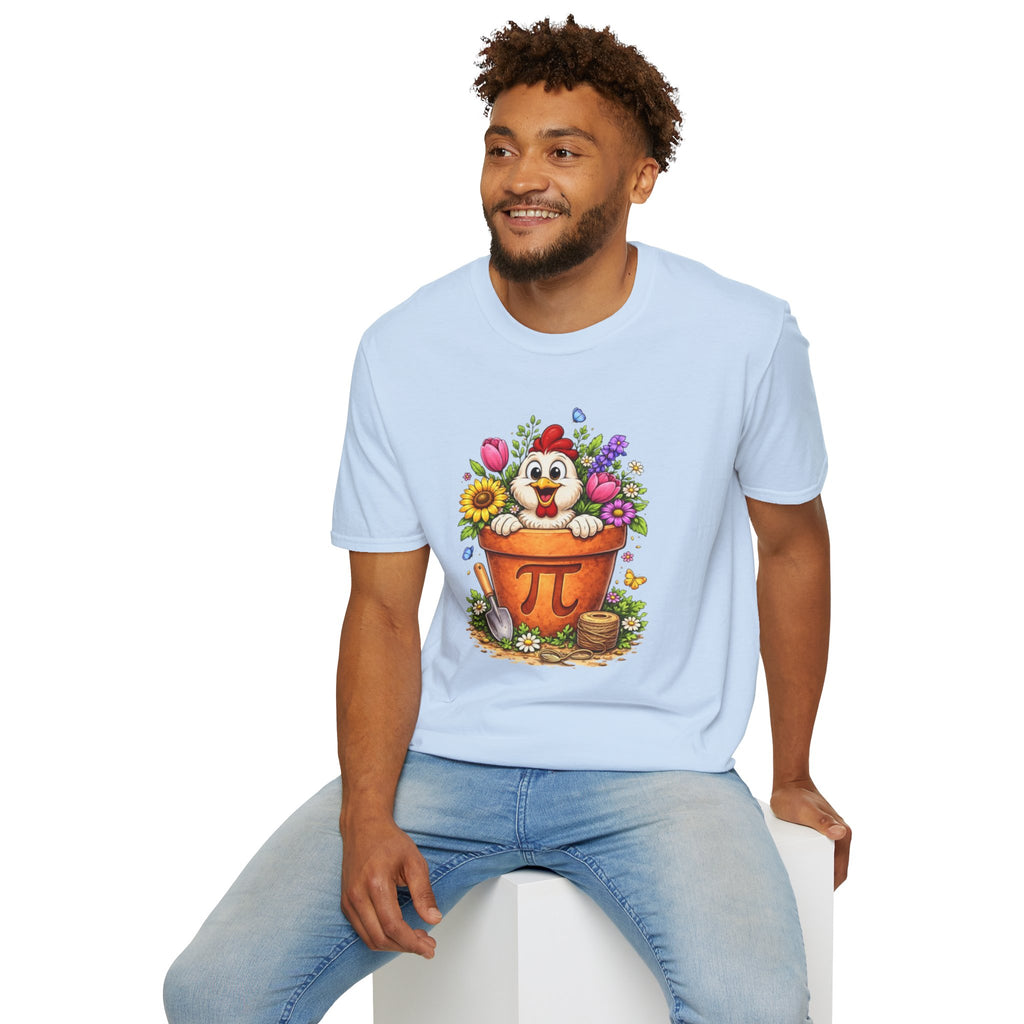 Comical Chicken Pot Pie T-Shirt — Funny Pie Lover Graphic Tee