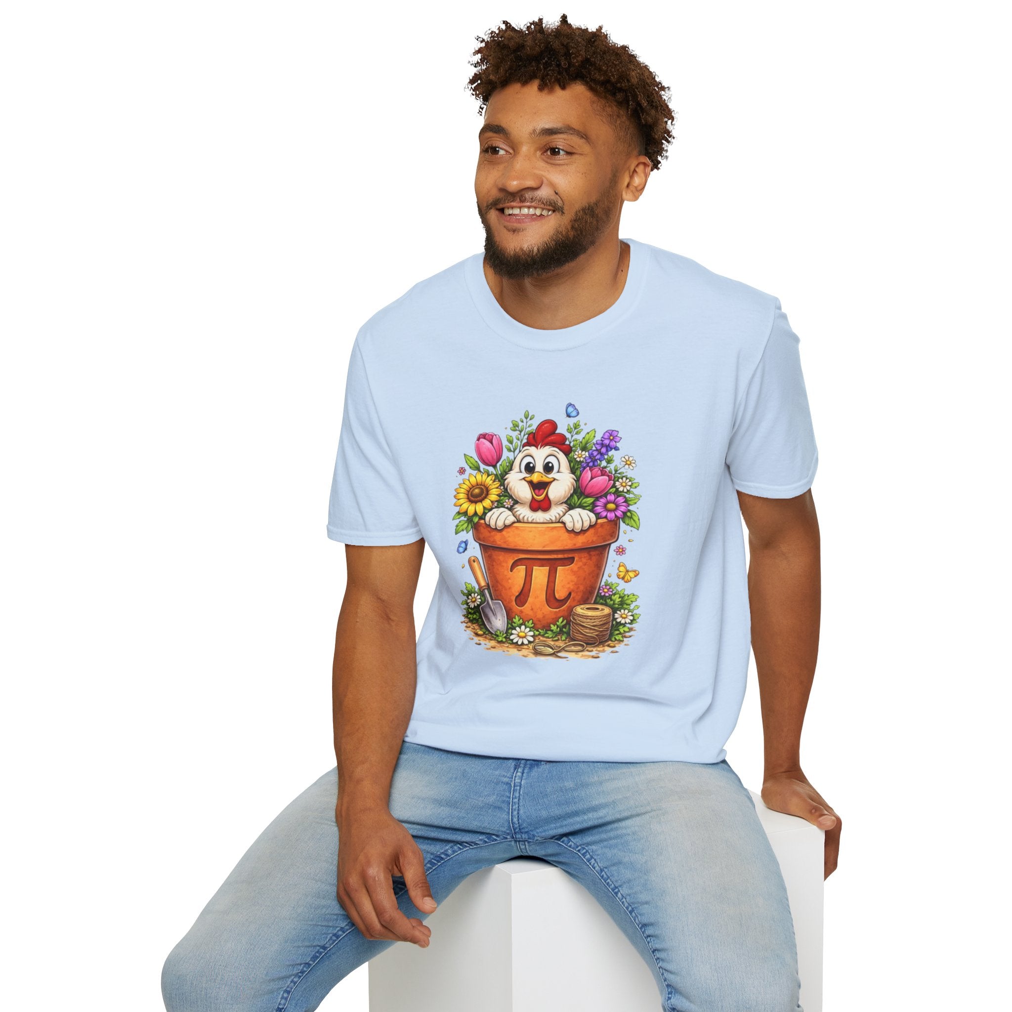 Comical Chicken Pot Pie T-Shirt — Funny Pie Lover Graphic Tee