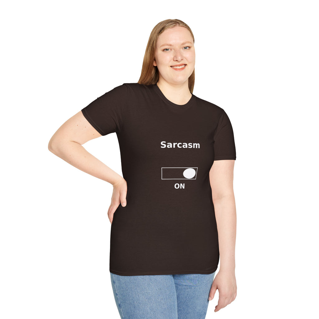 Sarcasm On T-Shirt — Funny Sarcastic Graphic Tee