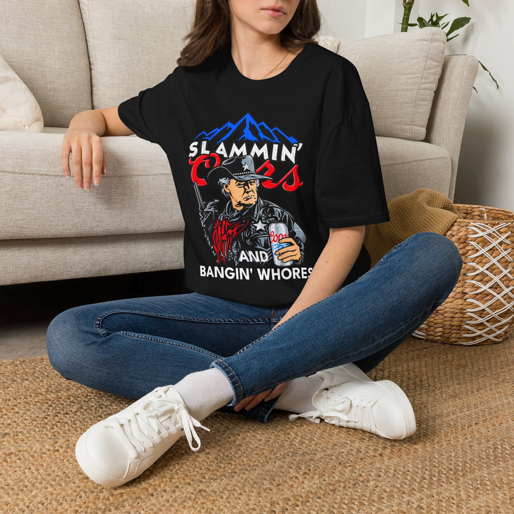 Slammin' C**RS and Bangin' Graphic T-Shirt