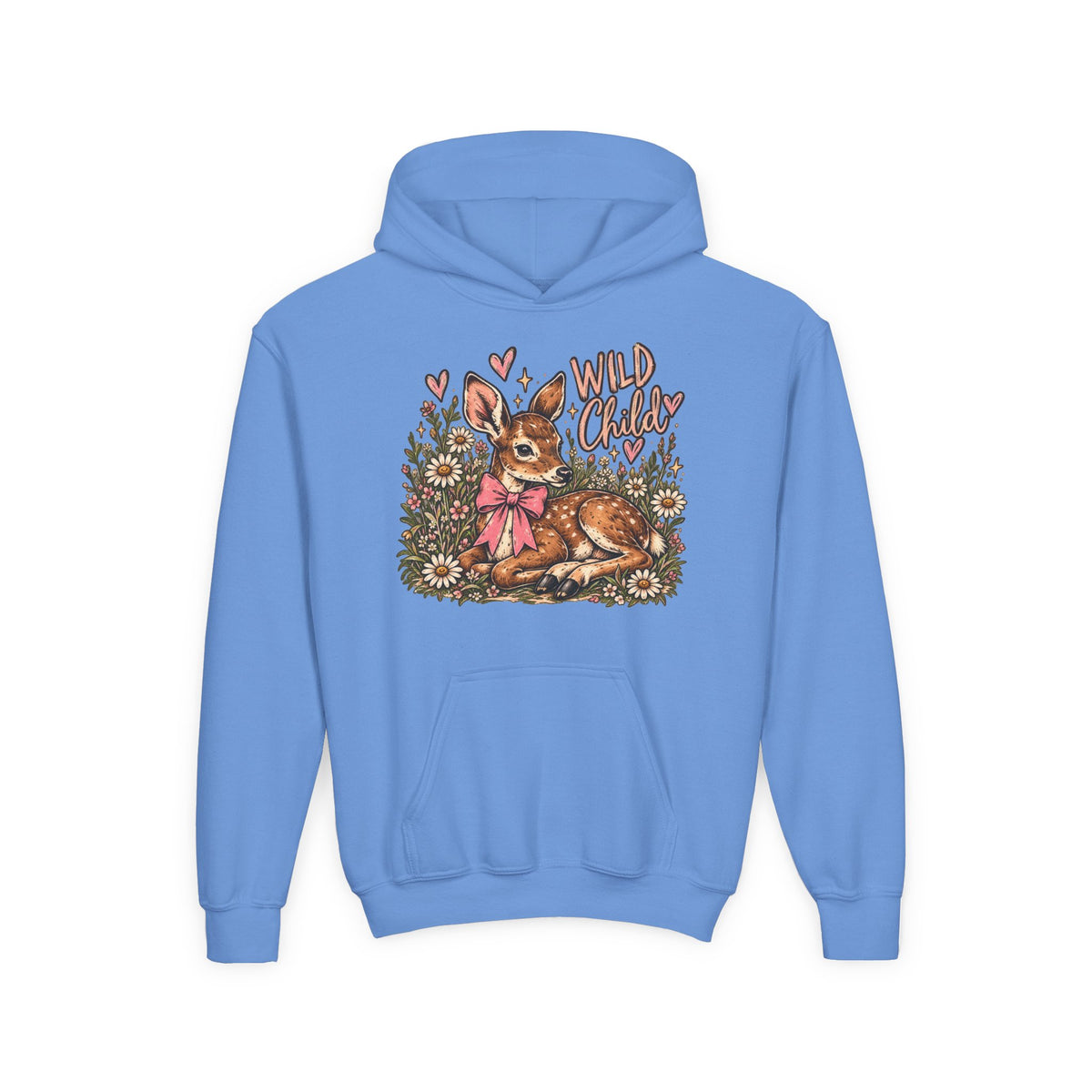 Wild Child Woodland Fawn Kids Hoodie