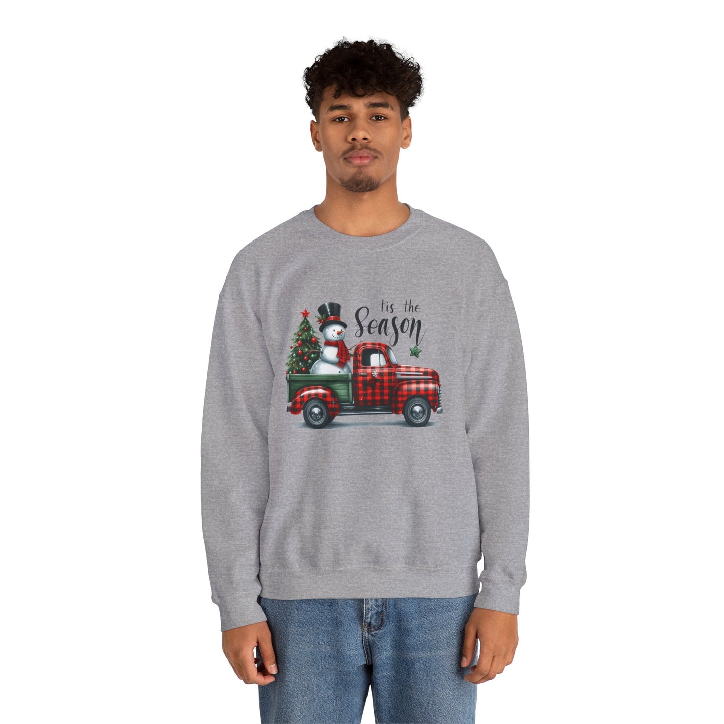 Snowman Truck Sweatshirt