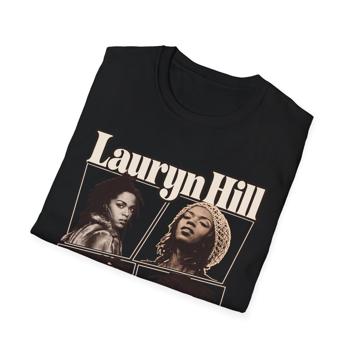 Lauryn Hill Vintage Portrait Collage