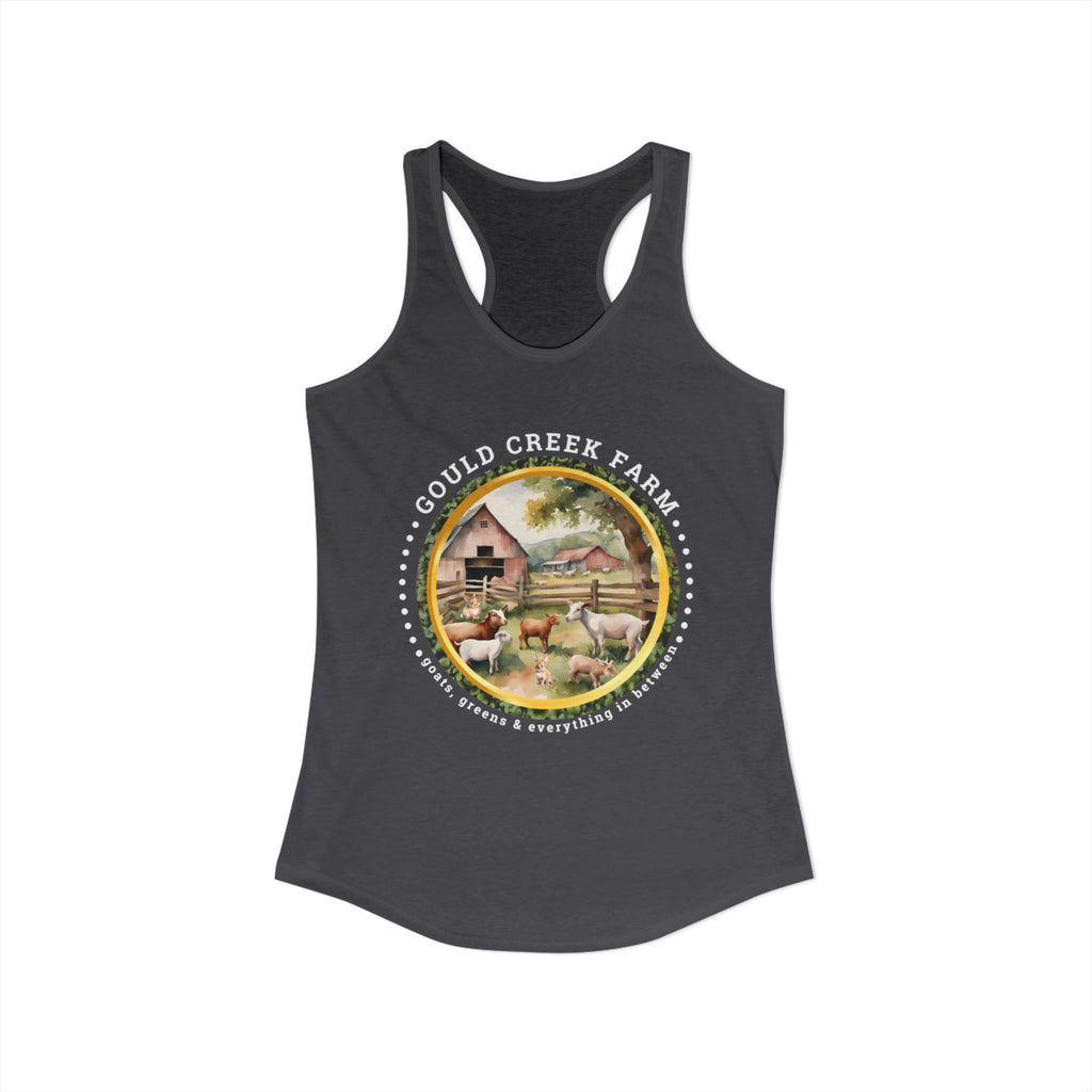 Women's Ideal Racerback Tank Gould creek farm