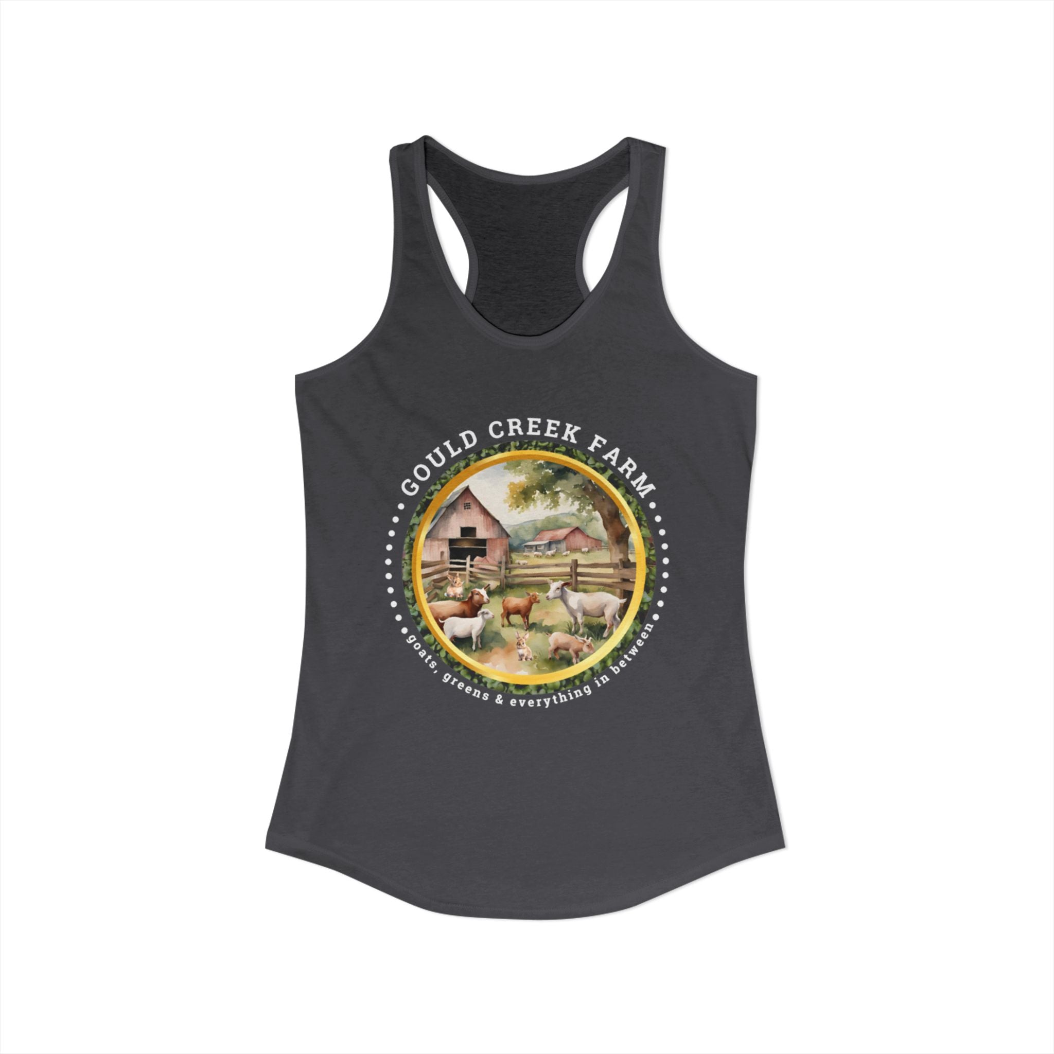 Women's Ideal Racerback Tank Gould creek farm