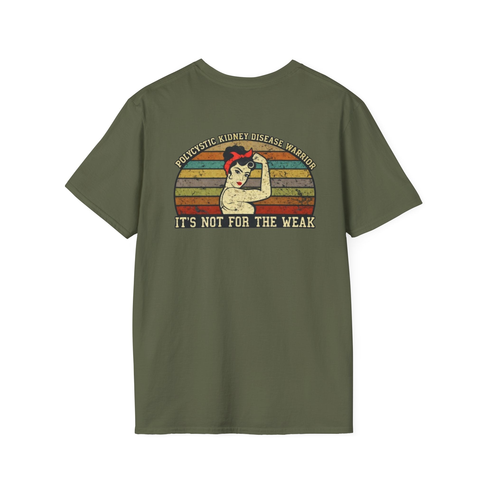 PKD Warrior Rosie the Riveter T-Shirt