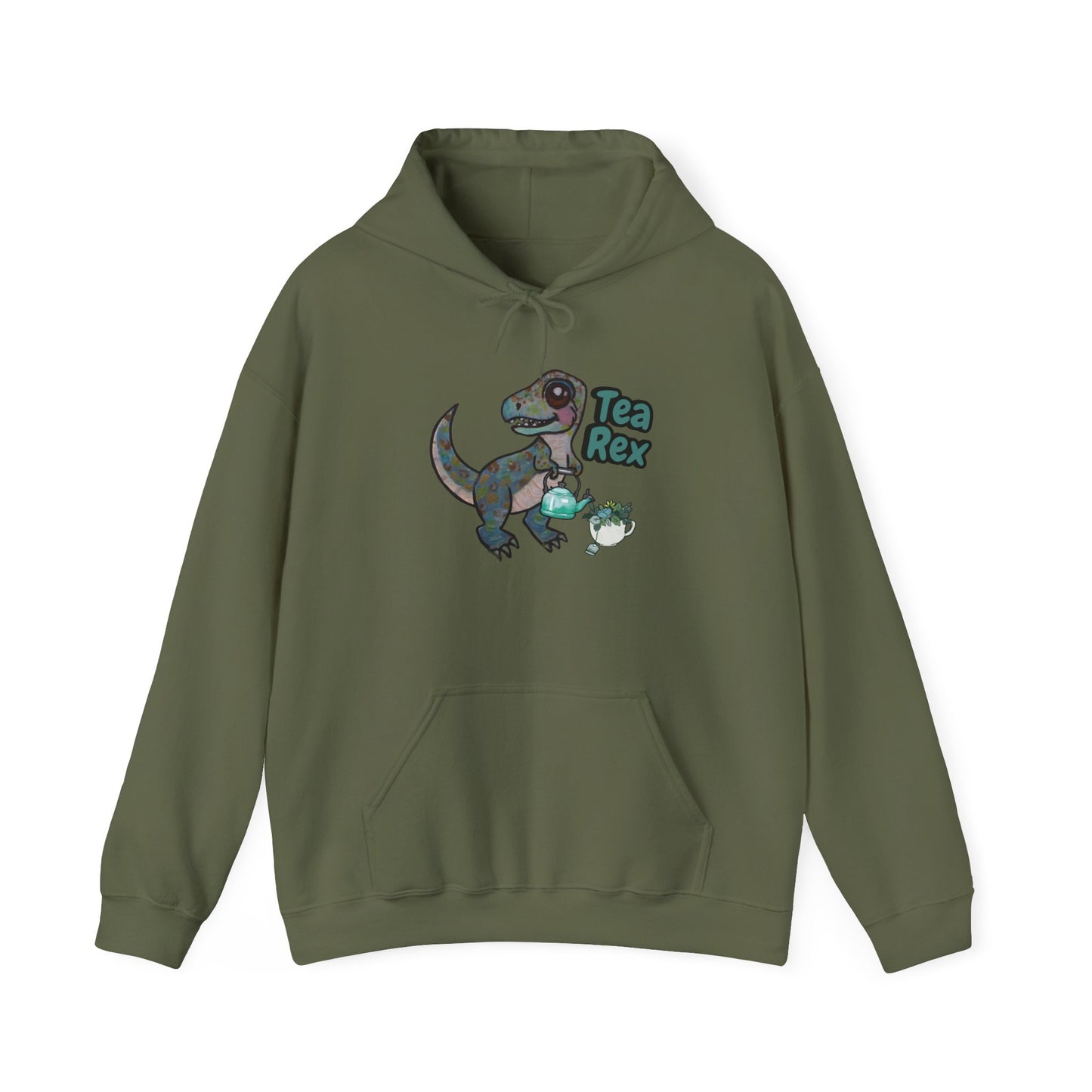 Funny Teacher Dinosaur Hoodie - Unisex Heavy Blend Sweatshirt
