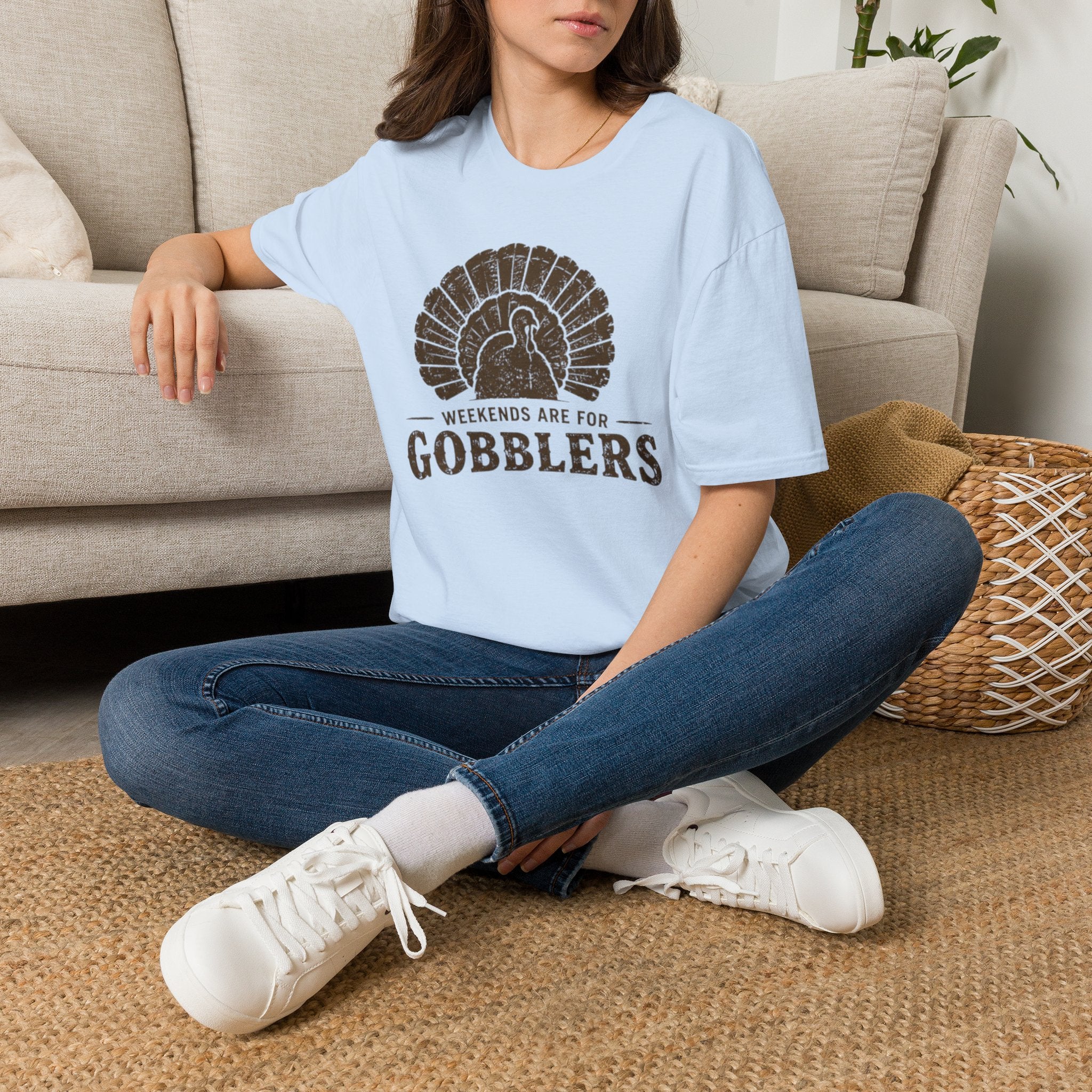 Weekends Are for Gobblers T-Shirt — Vintage Turkey Tee