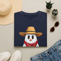 Ghost Chicken Cowboy Halloween Tee 👻🐔