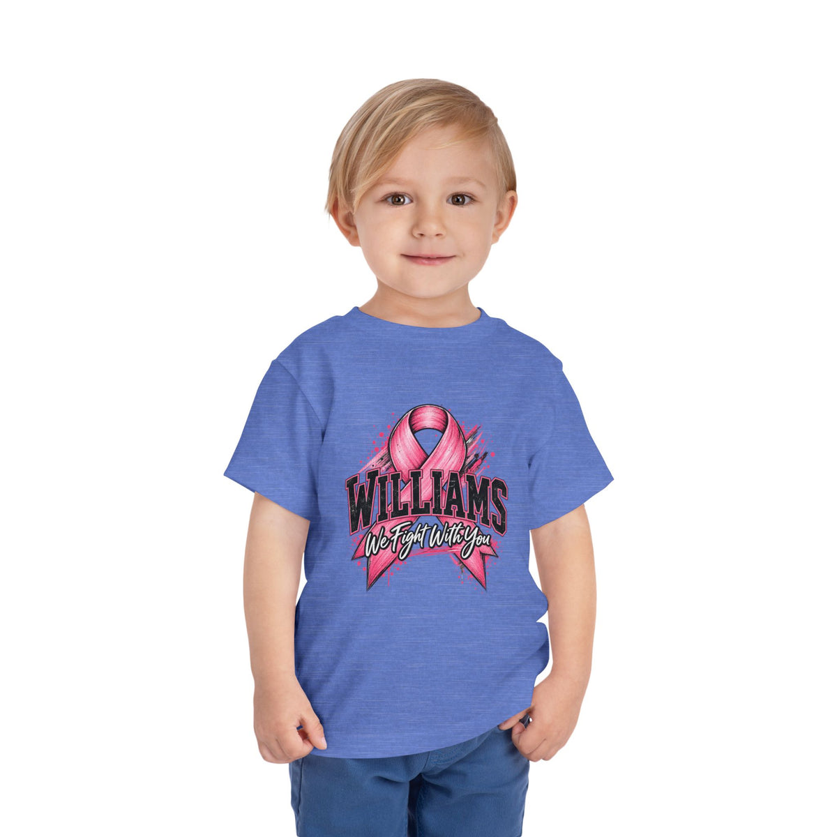 Williams “We Fight With You” Toddler Tee