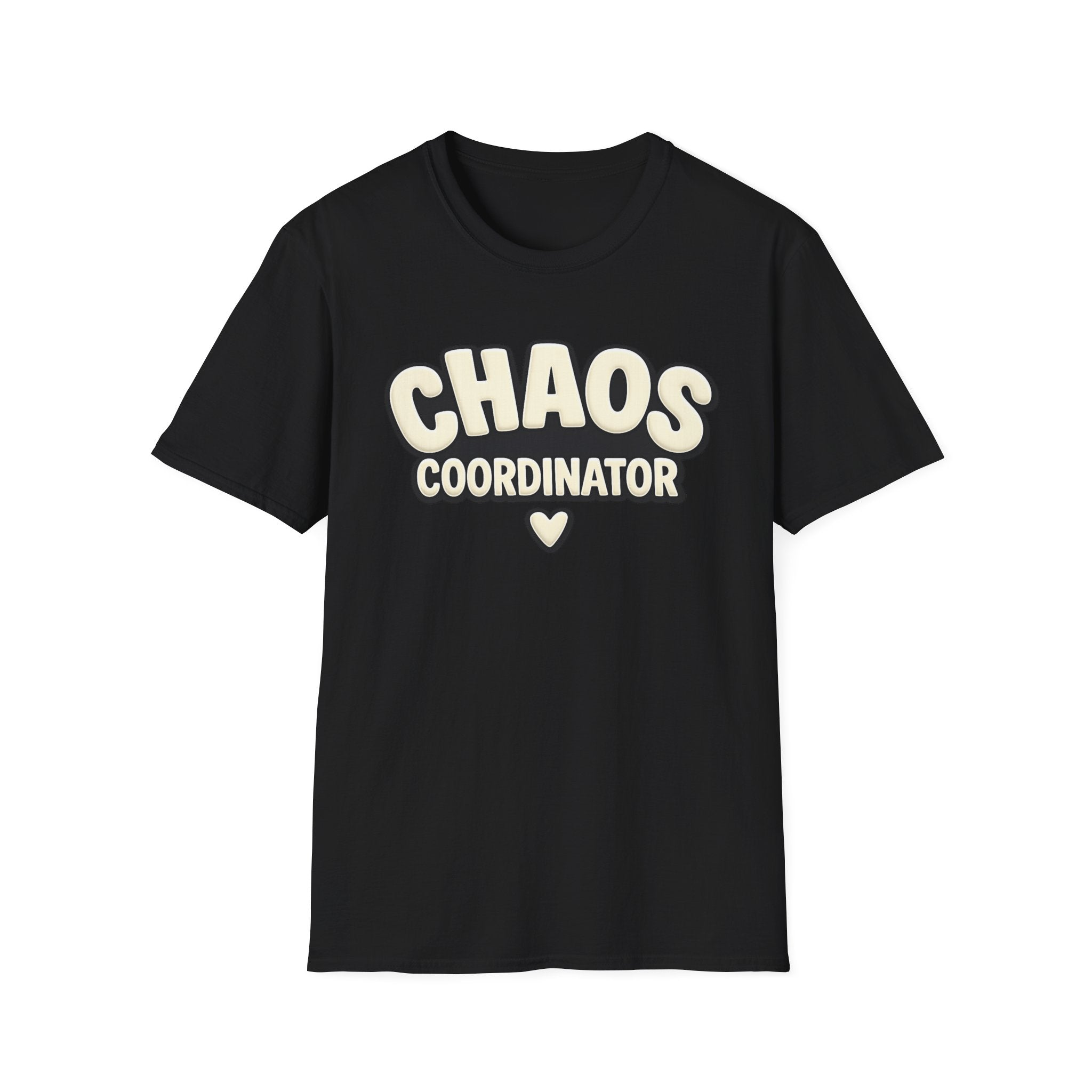 Chaos Coordinator T-Shirt — Funny Mom / Teacher Shirt with Heart