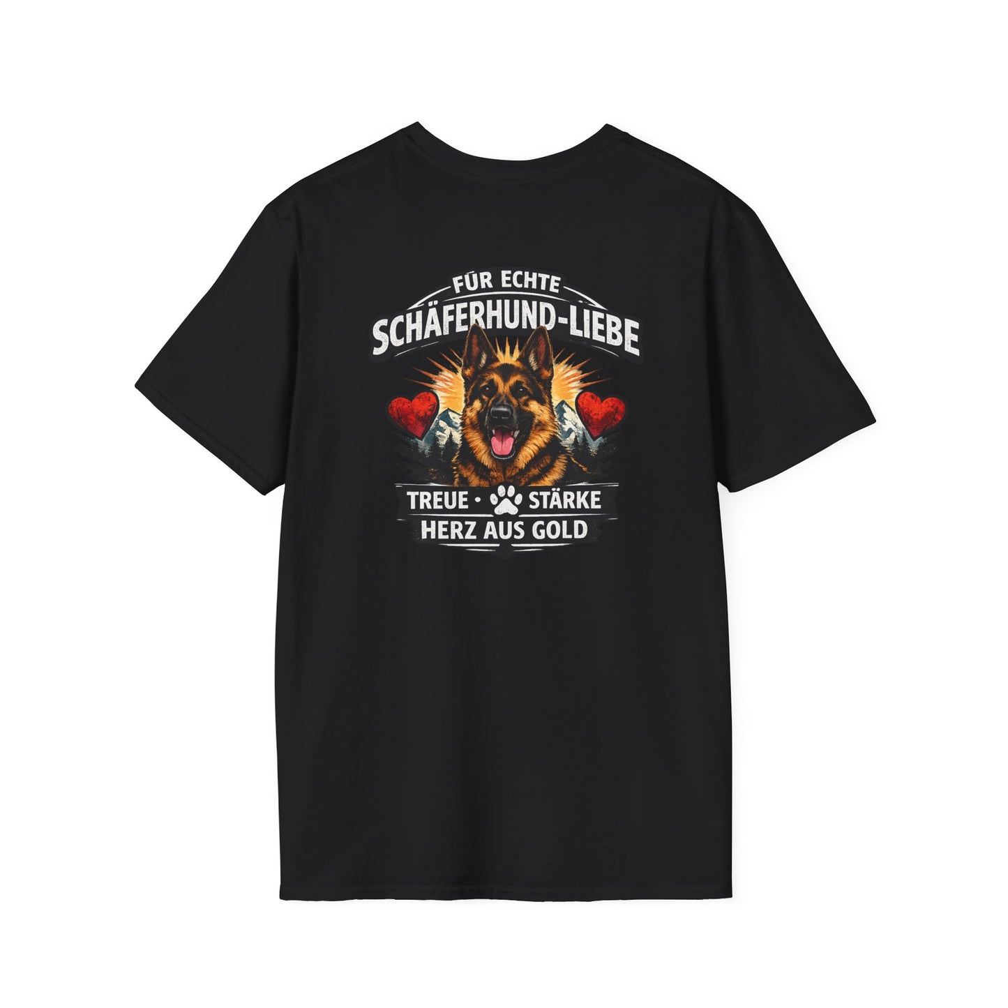 German Shepherd Loyalty T-Shirt — "Loyalty, strength, and a heart of gold"