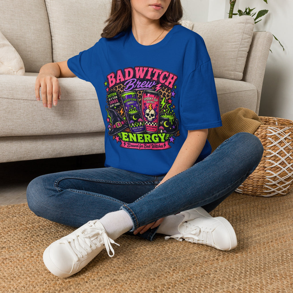 Bad Witch Brew Energy – Brewed for Bad Witches Halloween Tee