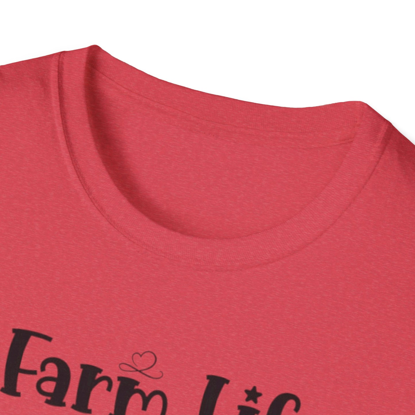 Farm Life is the Best Life S&J - Unisex Softstyle T-Shirt