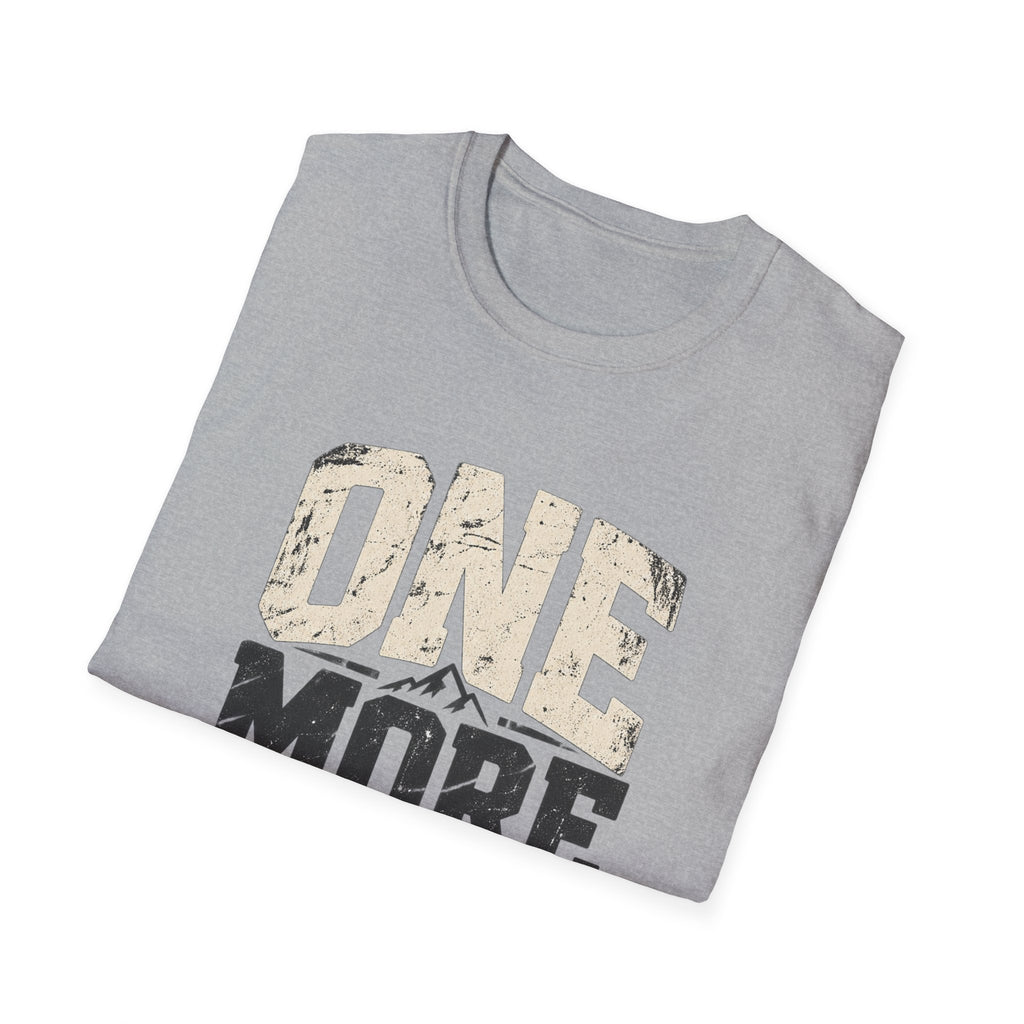 One More Rep – Vintage Workout & Fitness Graphic Tee