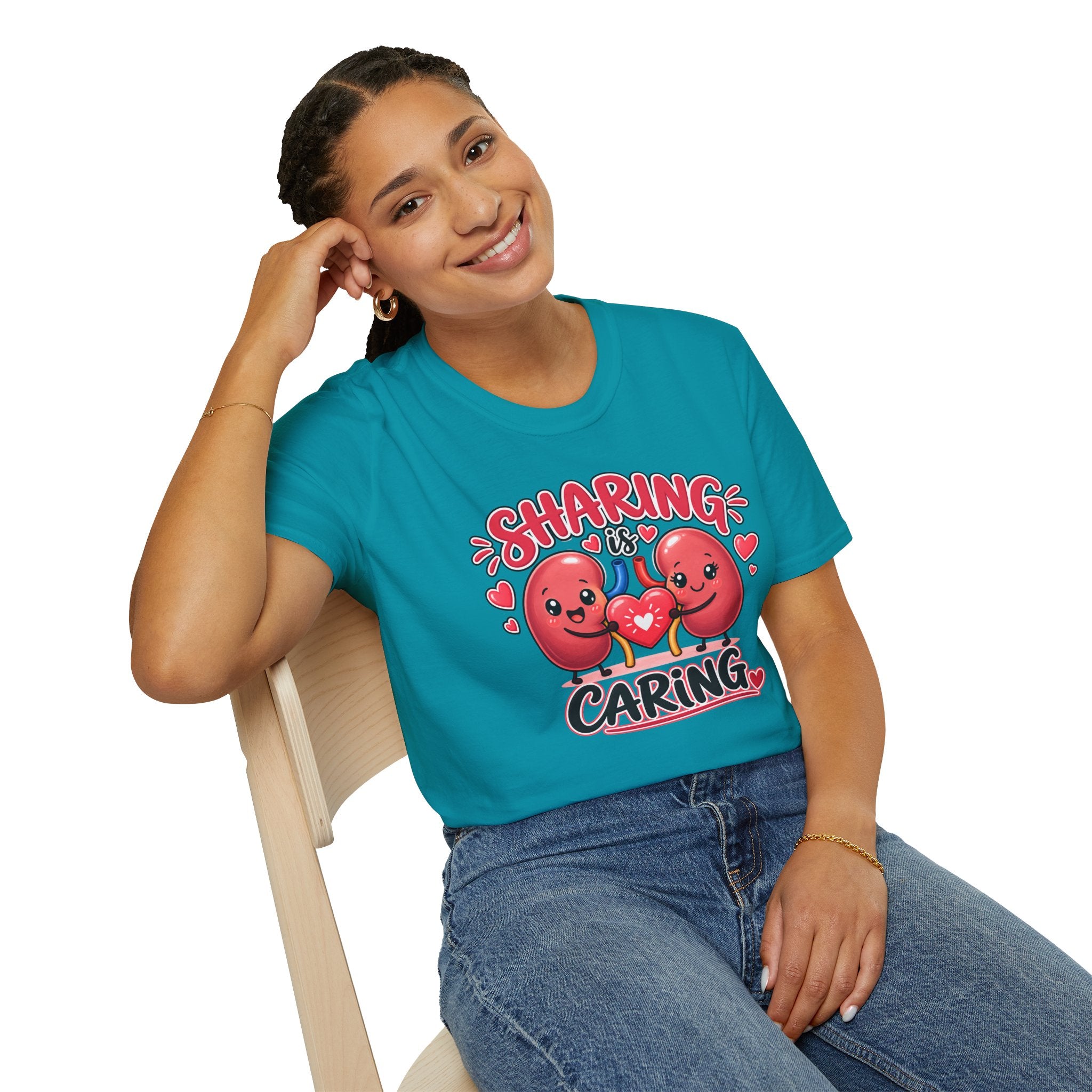 Sharing Is Caring — Kidney Edition ❤️  T-Shirt