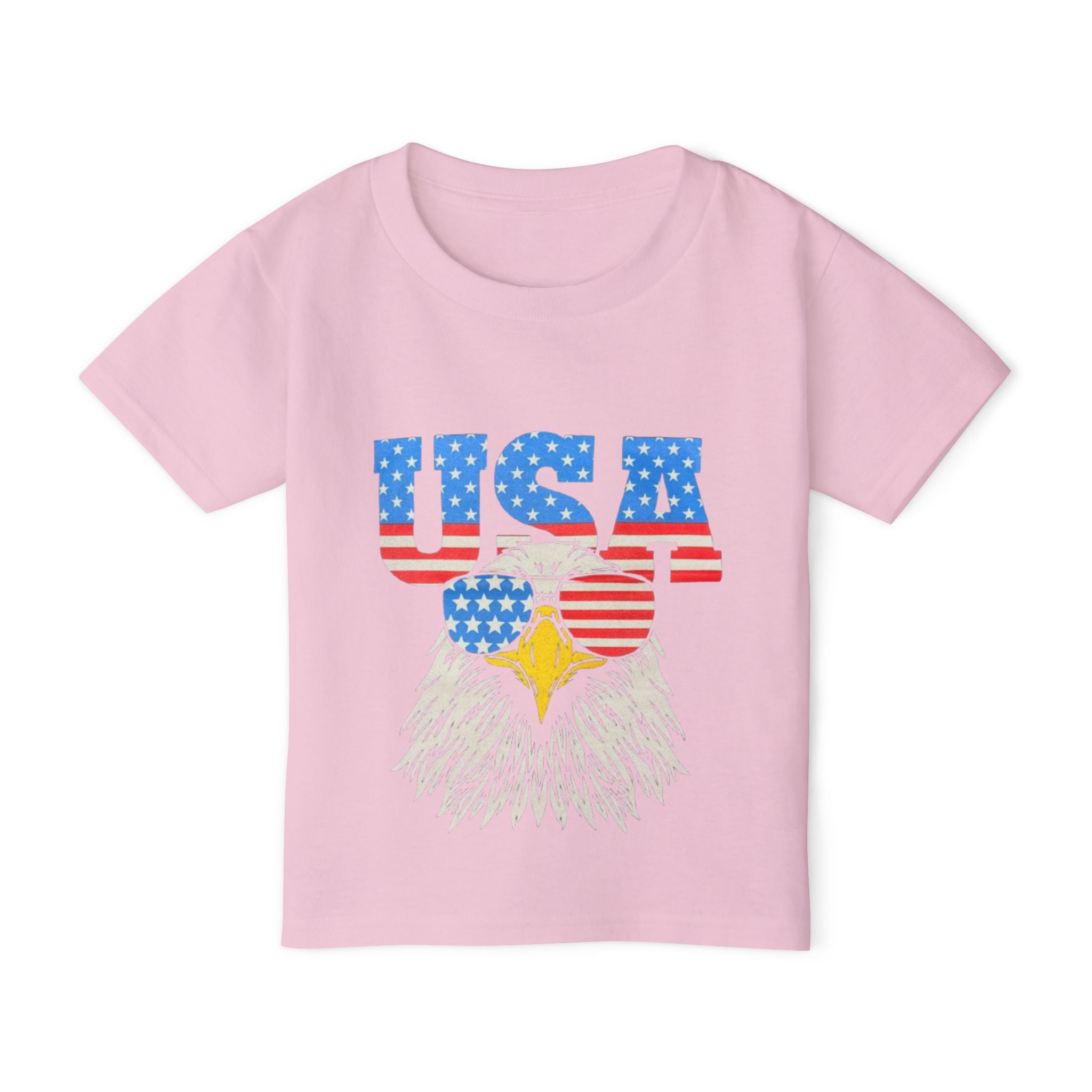 USA Eagle Toddler T-Shirt, Patriotic Kids Tee, 4th of July Outfit, Independence Day Shirt, Summer Play Tee, Baby Gift
