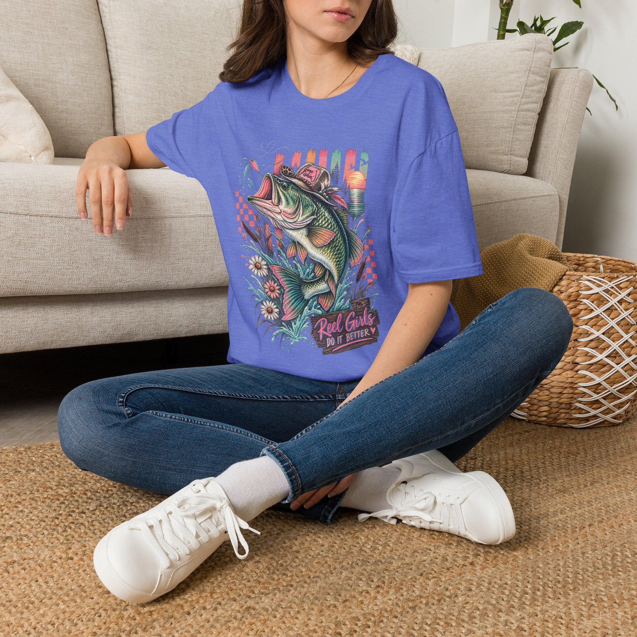 Reel Girls Do It Better Fishing Tee 🎣🩷