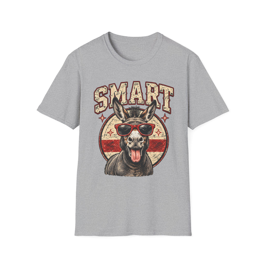 Smart Ass – Funny Donkey Vintage Graphic Tee