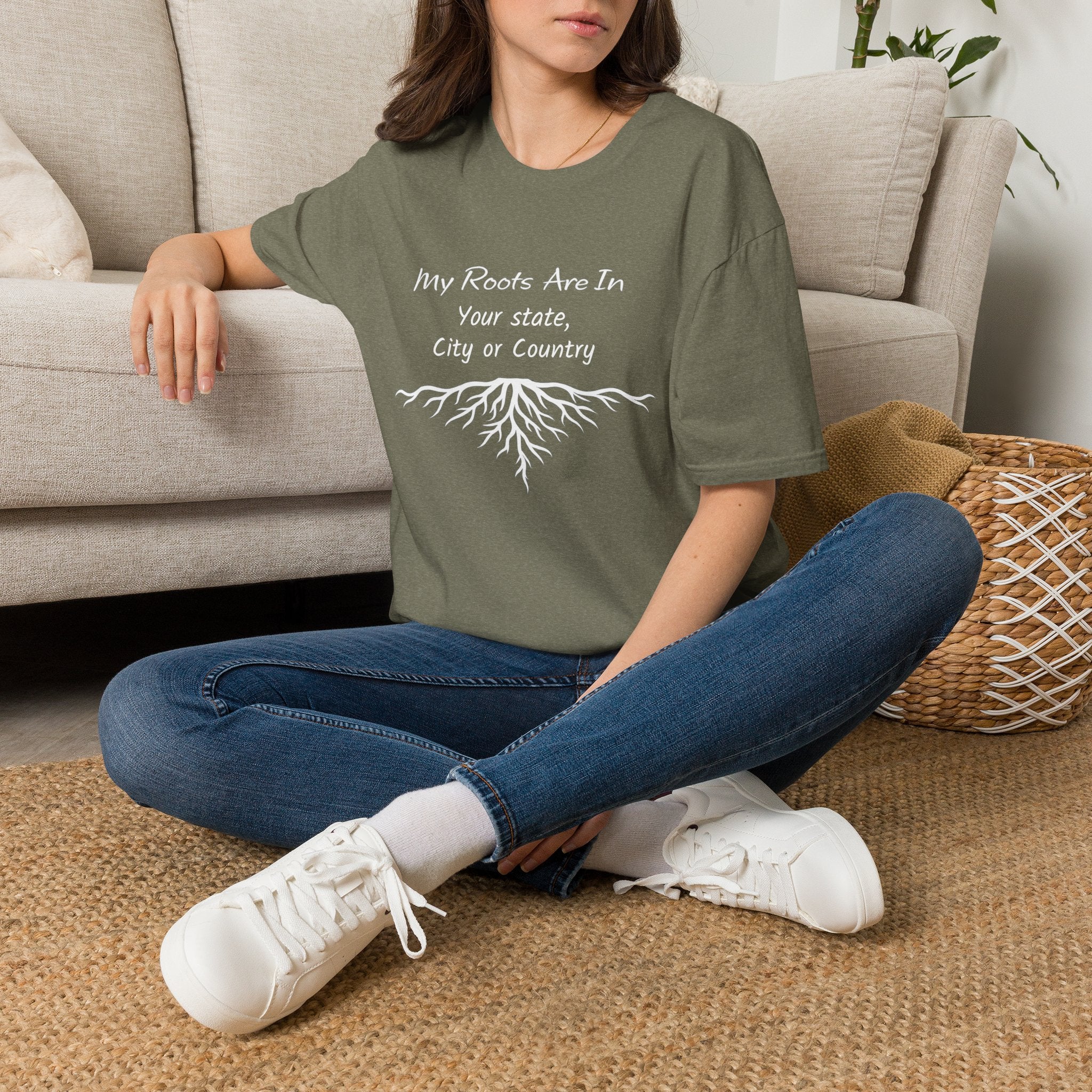 My Roots Are In — Personalized T-Shirt
