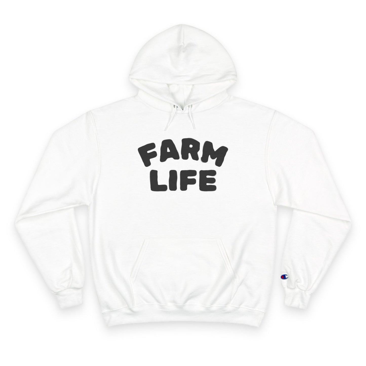 Farm Life Champion Hoodie Gould Creek Farm- Cozy Apparel for Agriculture Lovers