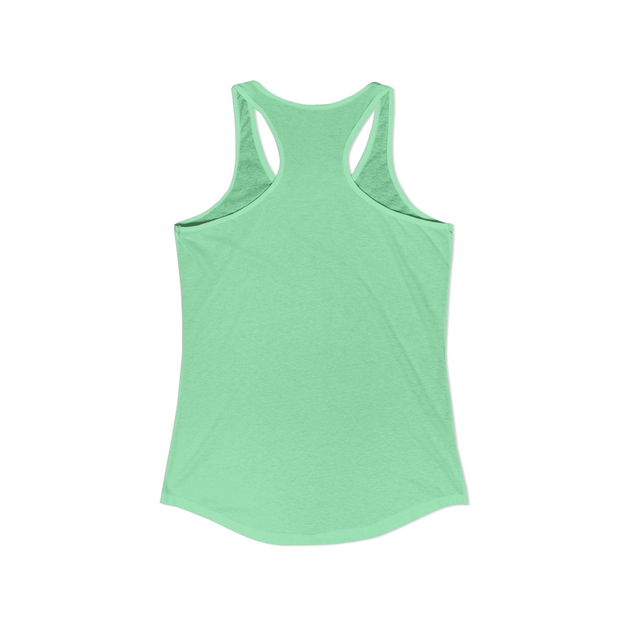 Hot Girls Have Anxiety Racerback Tank — Funny Feminine Anxiety Graphic Tank Top
