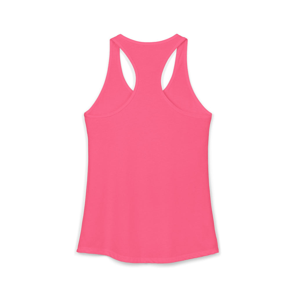 Pineapple Coconut Tequila Energy Racerback Tank — Women's Tropical Party Tank