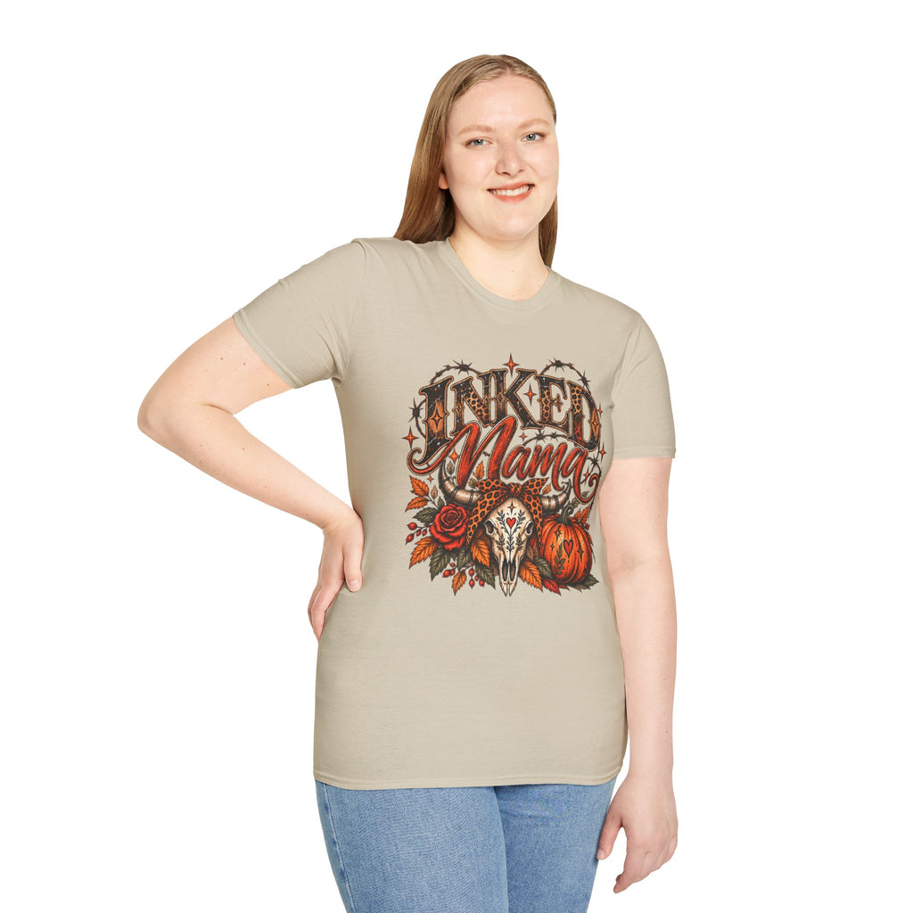 Inked Mama Autumn Western Tee