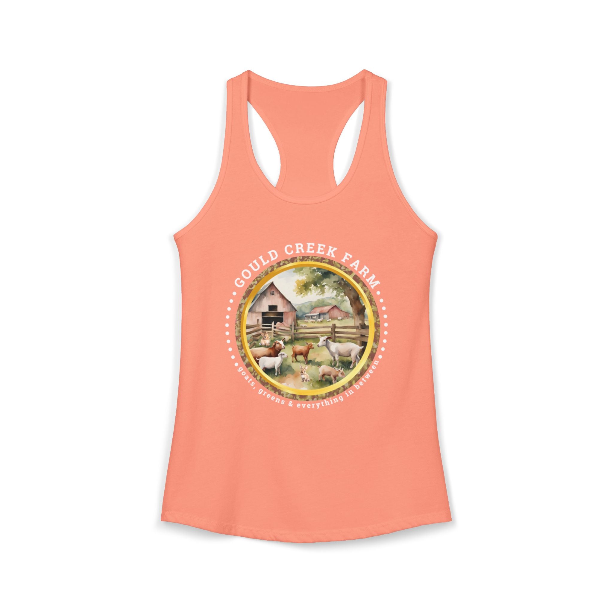 Women's Ideal Racerback Tank Gould creek farm