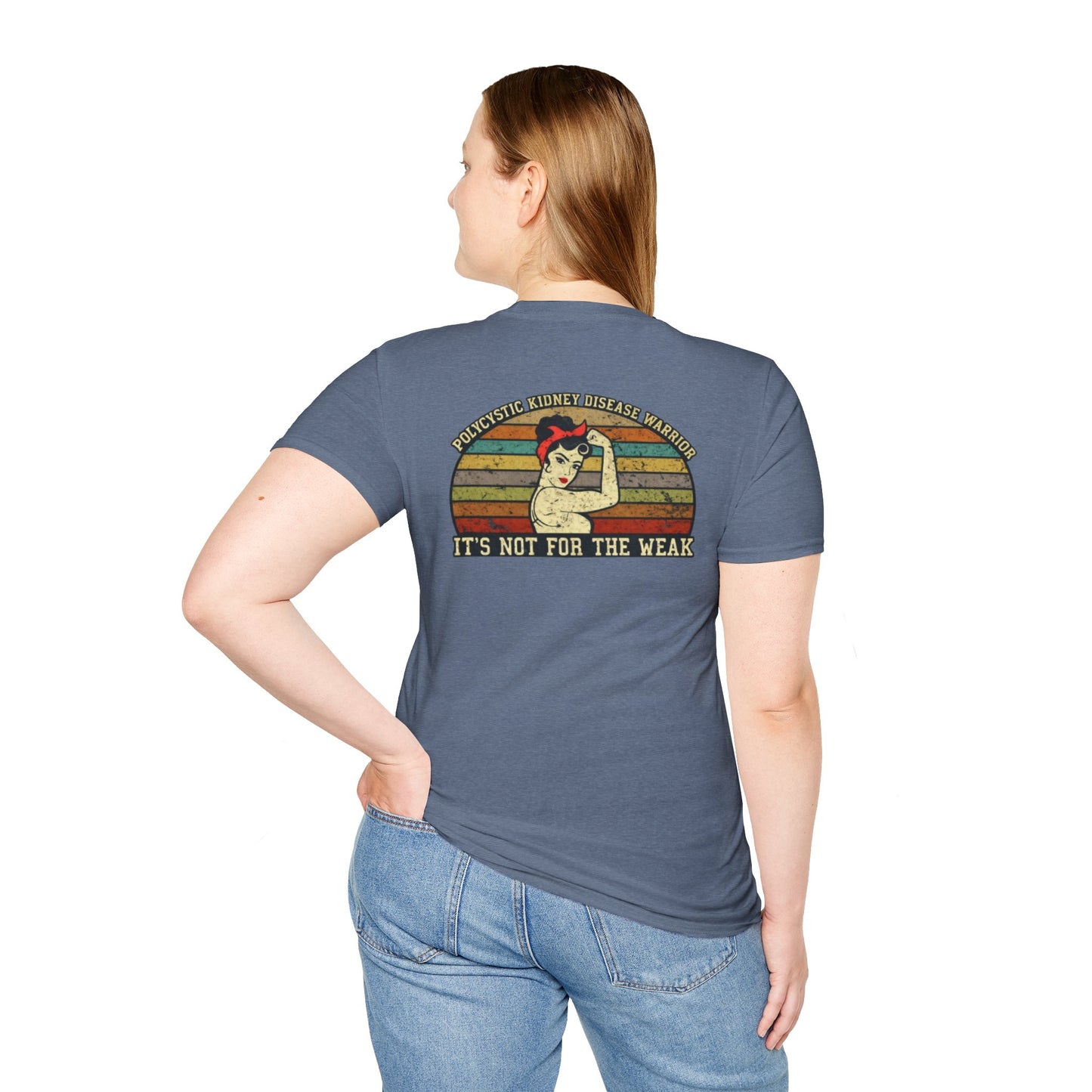 PKD Warrior Rosie the Riveter T-Shirt