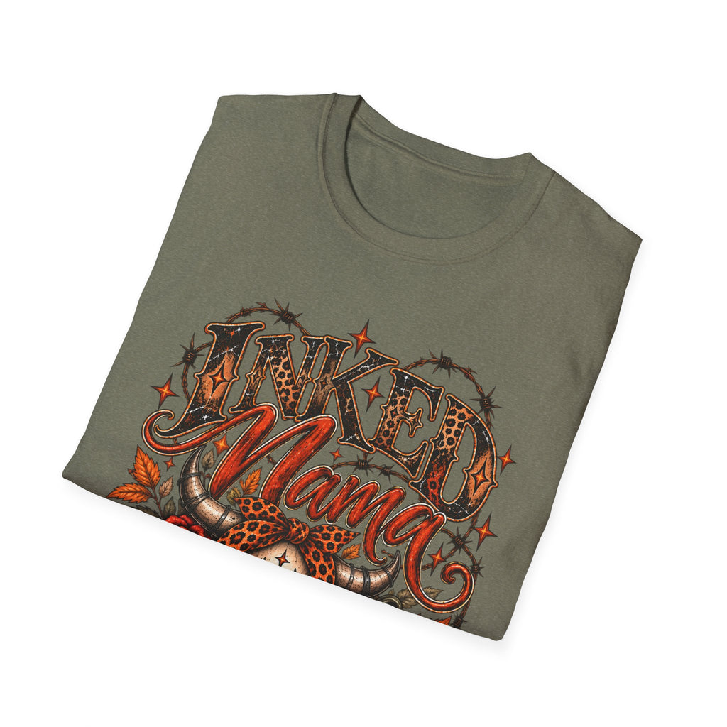 Inked Mama Autumn Western Tee