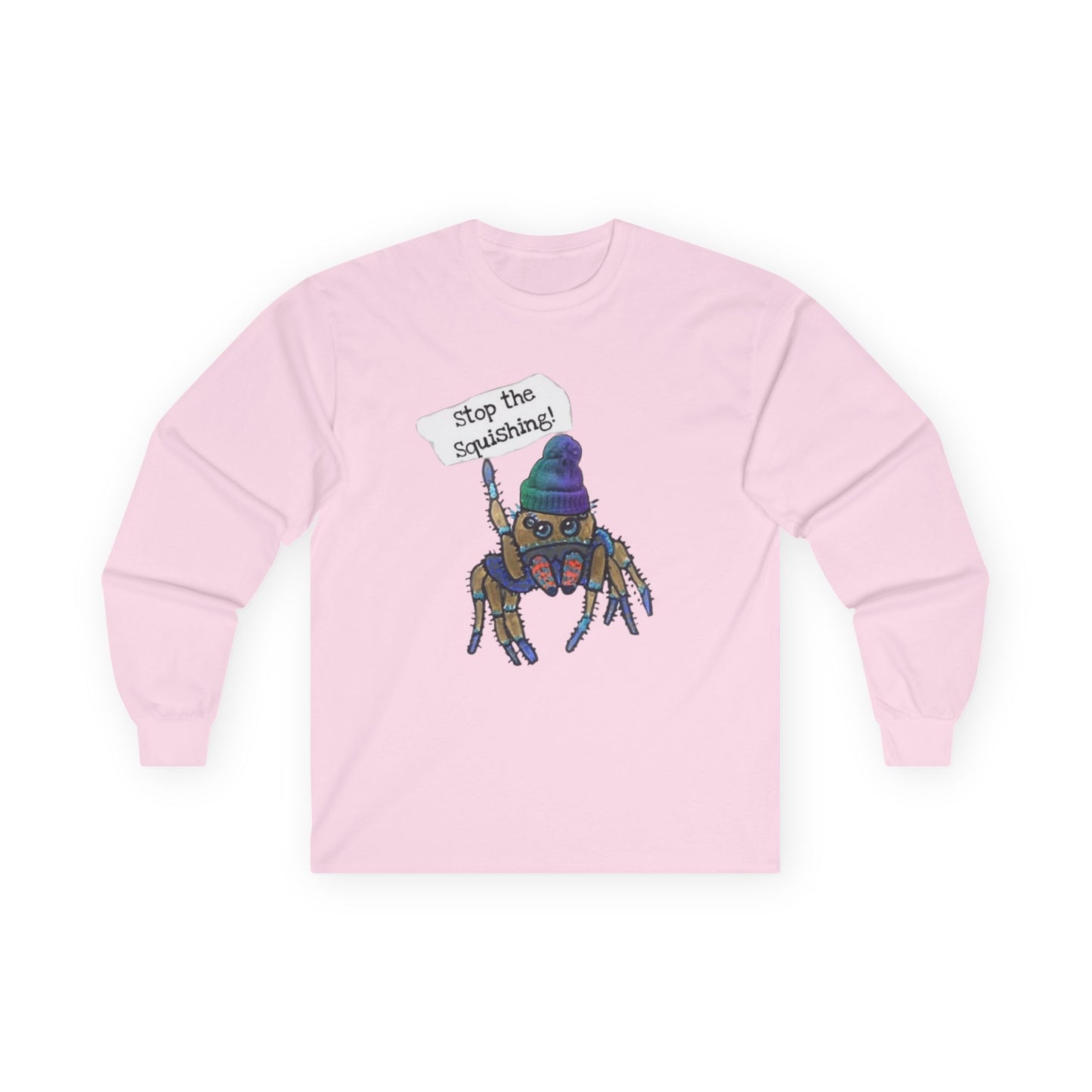 Stop The Squishing - Unisex Ultra Cotton Long Sleeve Tee