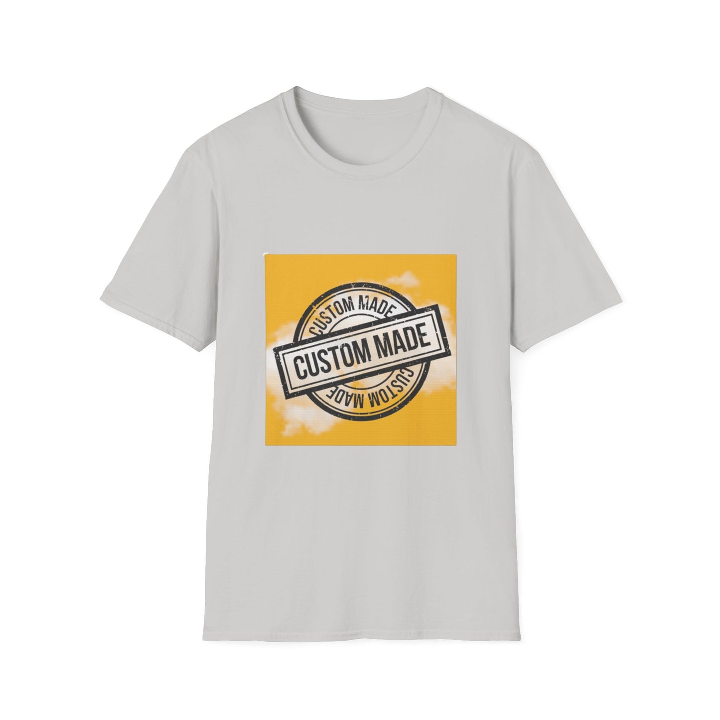 Your Design On a Tee One Side Only - Monster Unisex Softstyle T-Shirt