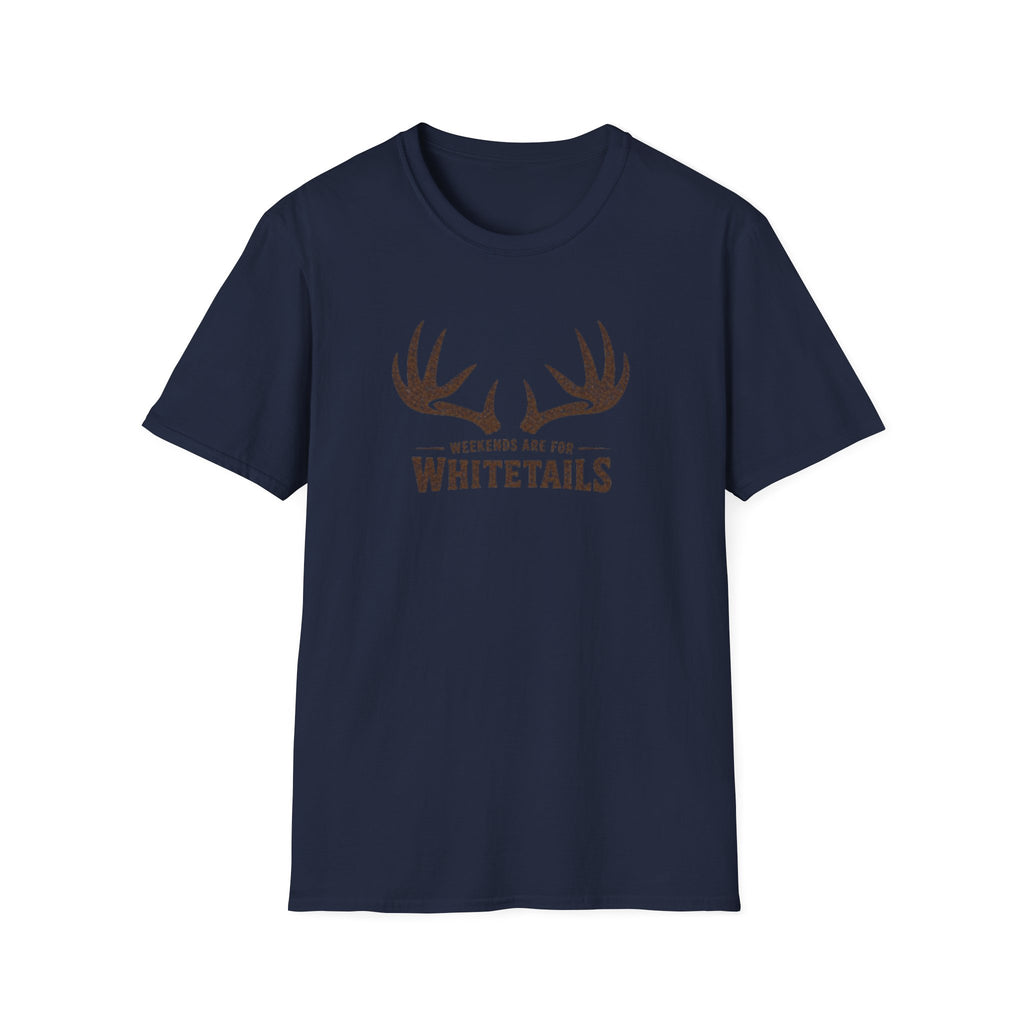 Whitetails Antler Tee — "Weekends Are For Whitetails" Hunting T‑Shirt