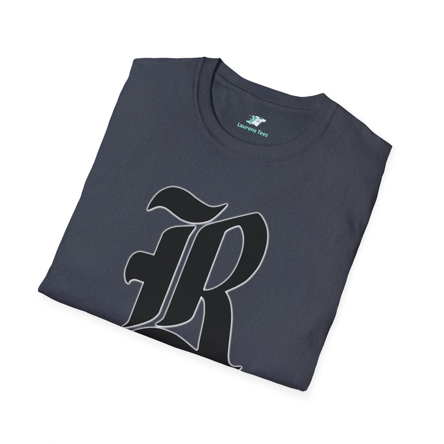 Custom one side Front or Back (RHS Baseball used as example) - Unisex Softstyle T-Shirt
