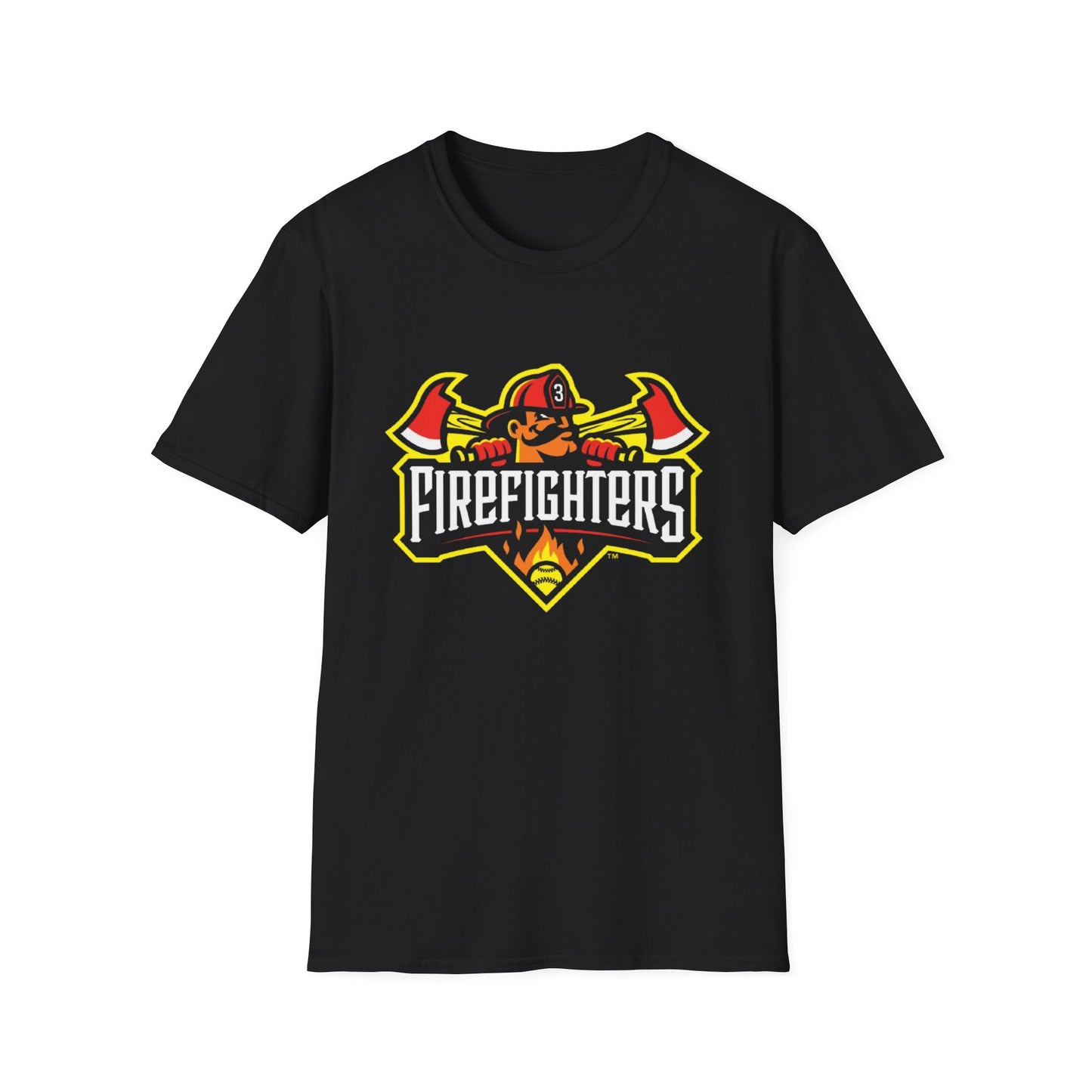 Firefighters Banana Ball League Unisex T-Shirt