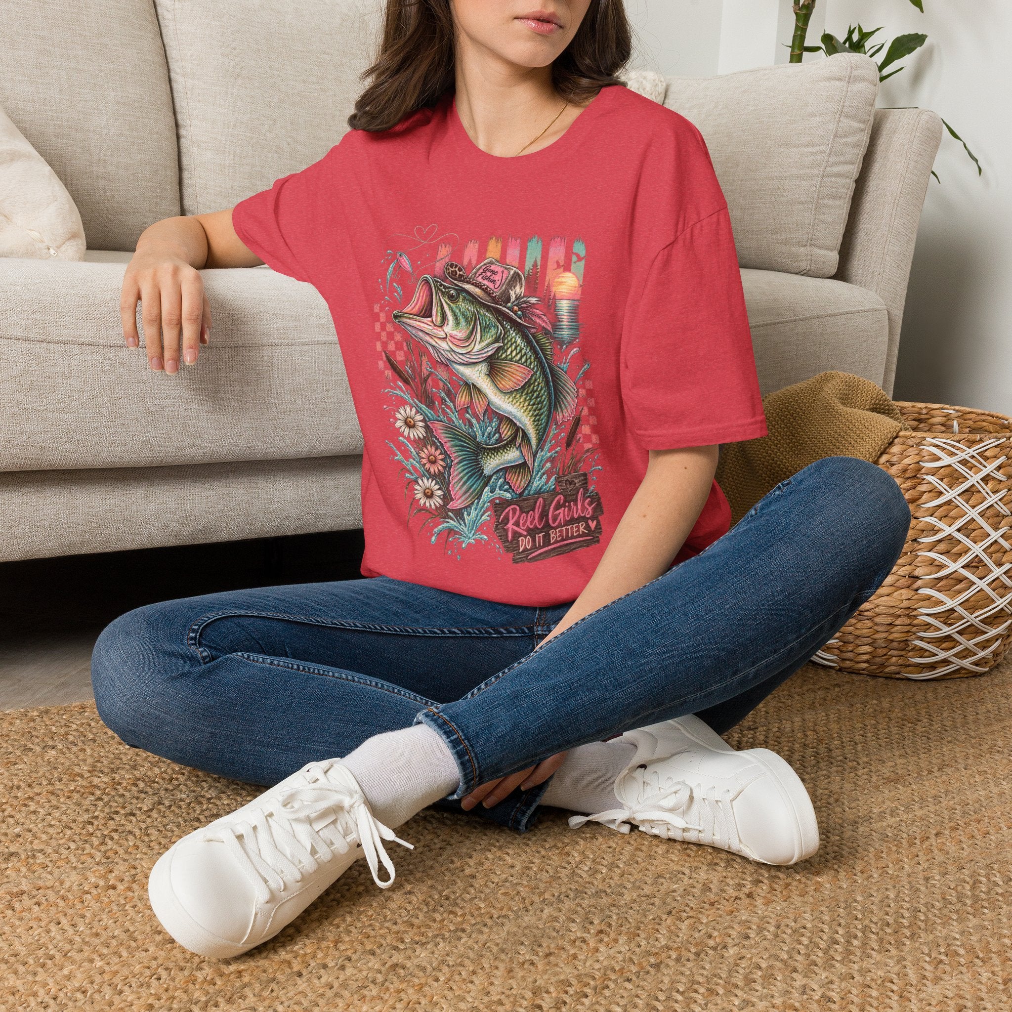 Reel Girls Do It Better Fishing Tee 🎣🩷