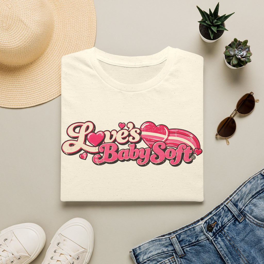 Love’s Baby Soft Vintage T-Shirt – Retro 70s & 80s Nostalgia Tee